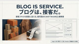 販売職がつらいと感じるあなたへ。その消耗を「Web資産」に変える逆転の発想 