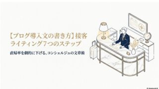 【ブログ導入文の書き方】｜接客ライティング7ステップで読まれるリード文の作り方 